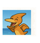 海のプテラノドン@SFW（個別スタンプ：24）