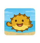 海のハリセンボン@SFW（個別スタンプ：9）