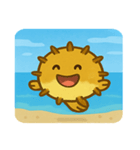 海のハリセンボン@SFW（個別スタンプ：10）