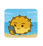 海のハリセンボン@SFW（個別スタンプ：24）