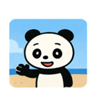 海のパンダ2@SFW（個別スタンプ：1）