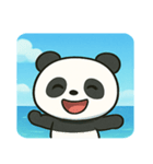海のパンダ@SFW（個別スタンプ：1）