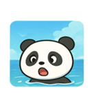 海のパンダ@SFW（個別スタンプ：4）