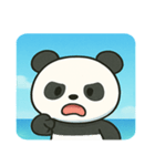 海のパンダ@SFW（個別スタンプ：18）