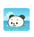 海のパンダ@SFW（個別スタンプ：24）
