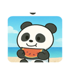 海のパンダ@SFW（個別スタンプ：25）