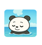 海のパンダ@SFW（個別スタンプ：28）