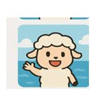 海のヒツジ2@SFW（個別スタンプ：5）