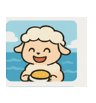 海のヒツジ2@SFW（個別スタンプ：12）