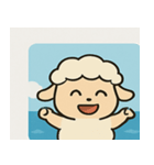 海のヒツジ2@SFW（個別スタンプ：17）
