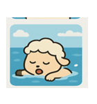 海のヒツジ2@SFW（個別スタンプ：23）