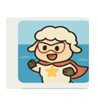 海のヒツジ2@SFW（個別スタンプ：25）