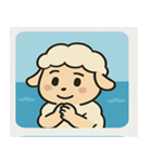 海のヒツジ2@SFW（個別スタンプ：27）