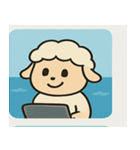 海のヒツジ2@SFW（個別スタンプ：28）