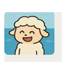 海のヒツジ2@SFW（個別スタンプ：32）