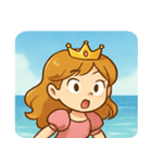 海の姫@SFW（個別スタンプ：1）