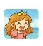 海の姫@SFW（個別スタンプ：6）