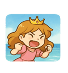 海の姫@SFW（個別スタンプ：7）