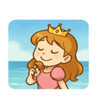 海の姫@SFW（個別スタンプ：11）