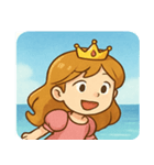 海の姫@SFW（個別スタンプ：17）