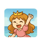 海の姫@SFW（個別スタンプ：21）