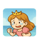 海の姫@SFW（個別スタンプ：24）