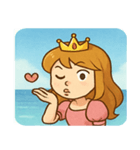 海の姫@SFW（個別スタンプ：25）