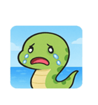 海のヘビ@SFW（個別スタンプ：3）