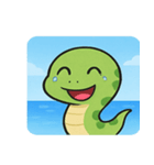 海のヘビ@SFW（個別スタンプ：5）