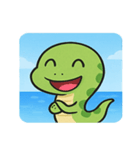 海のヘビ@SFW（個別スタンプ：6）