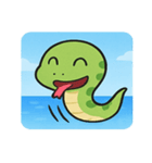 海のヘビ@SFW（個別スタンプ：10）