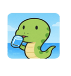 海のヘビ@SFW（個別スタンプ：15）