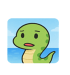 海のヘビ@SFW（個別スタンプ：19）
