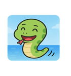海のヘビ@SFW（個別スタンプ：27）