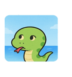 海のヘビ@SFW（個別スタンプ：28）