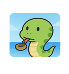 海のヘビ@SFW（個別スタンプ：30）