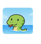 海のヘビ@SFW（個別スタンプ：32）