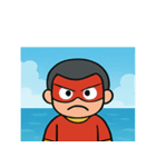 海のヒーロー@SFW（個別スタンプ：2）