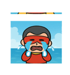 海のヒーロー@SFW（個別スタンプ：5）