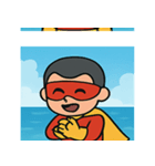 海のヒーロー@SFW（個別スタンプ：6）