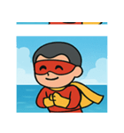 海のヒーロー@SFW（個別スタンプ：10）