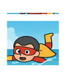 海のヒーロー@SFW（個別スタンプ：12）