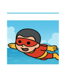 海のヒーロー@SFW（個別スタンプ：16）