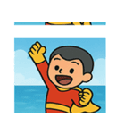 海のヒーロー@SFW（個別スタンプ：23）
