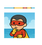 海のヒーロー@SFW（個別スタンプ：24）