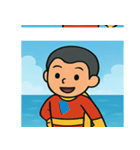 海のヒーロー@SFW（個別スタンプ：25）