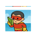 海のヒーロー@SFW（個別スタンプ：29）