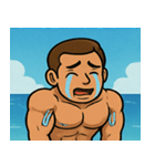 海のボディービルダー@SFW（個別スタンプ：21）