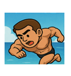 海のボディービルダー@SFW（個別スタンプ：27）