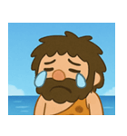 海の原始人@SFW（個別スタンプ：1）